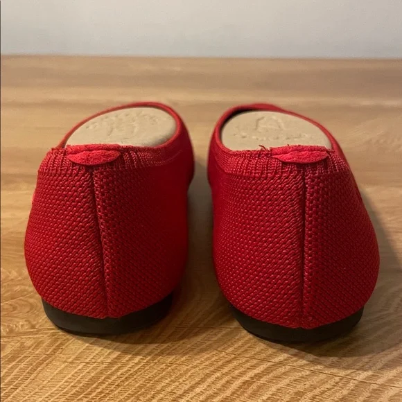 Vivaia Red Women's Flats - Picture 4 of 13